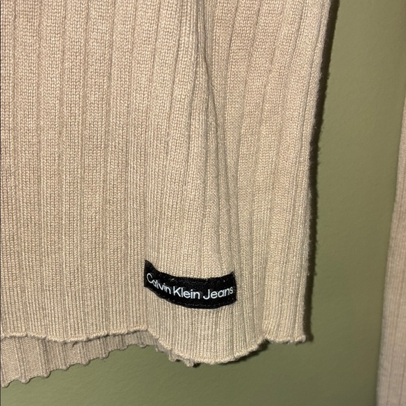 Calvin Klein Tan Collared Shirt - Picture 3 of 11